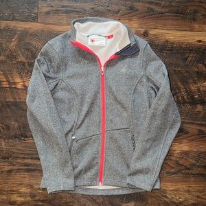 Spyder women’s Jacket in Gray with pink Zipper